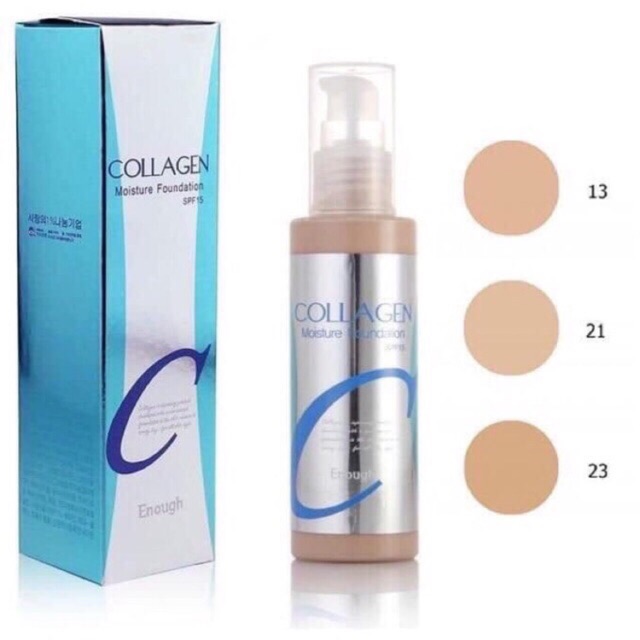 Kem nền siêu căng bóng mịn phủ sương collagen