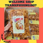Bánh tráng ABI snack mực thái cay loại bim bim mực cay siêu ngon gói 200g thực phẩm và đồ uống