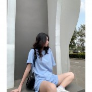 Set áo thun trơn kèm quần đùi S144 SUSTORE