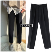 Quần Tây Lưng Cao Baggy Tây Phong Cách Hàn Quốc - Tuni Store
