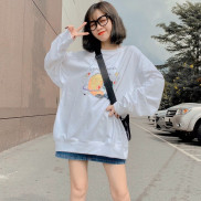 Áo tay dài nỉ form rộng SWEATER SPACE ulzzang (ẢNH THẬT)