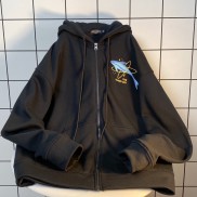 Áo Khoác Hoodie Form Rộng Phối Zip Unisex SKY Vải Nỉ Bông Nhẹ - Tuni Store