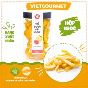 Bưởi sấy dẻo 150g VIETGOURMET/ hoa quả sấy dẻo nguyên vị thơm cay ngọt vừa/ ăn vặt Hà Nội quà tặng uống trà ăn kiêng