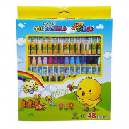 Sáp dầu con gà 48 màu (Hộp)