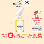 Serum Dưỡng Da Căng Bóng Chống Lão Hoá Silk Collagen Glow AmpouleI So Natural 30ml