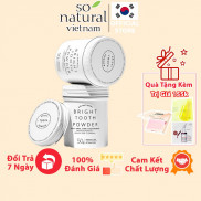Bột Làm Trắng Răng Hỗ Trợ Làm Giảm Hôi Miệng An Toàn Hiệu Quả Nhanh Chóng Bright Tooth Powder 2in1 50G So Natural