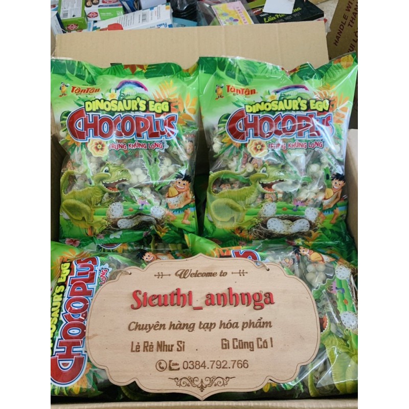 Trứng Khủng Long Tân Tân Gói 228G