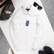 áo sơ mi nam hàn quốc kiểu dáng denim , sơ mi denim đẳng cấp chất vải đũi dáng ôm trẻ trung