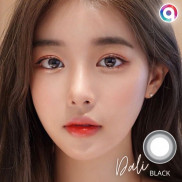 Kính áp tròng QUỲNH LENS dali black 0-8 độ