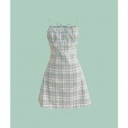 ĐẦM HAI DÂY SỌC CARO RÚT NGỰC DALLA SAIGON