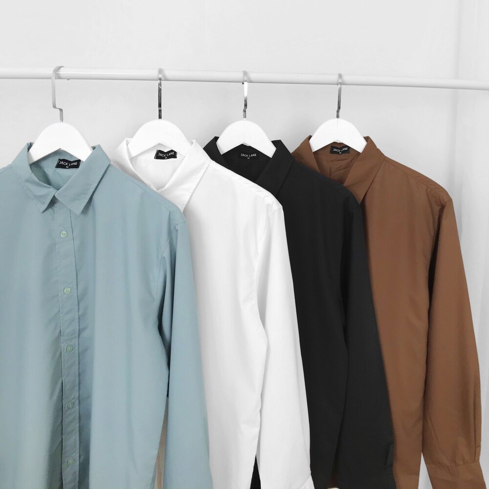 Áo sơmi Relax Basic, JACKLANE , Áo sơmi dài tay Unisex Jack Lane