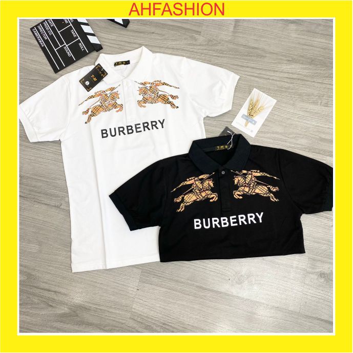 Áo thun nam BBR polo đẹp có cổ tay ngắn 2 màu giá rẻ cao cấp AHFASHION HL1