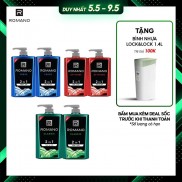 Combo 2 Tắm gội 2 trong 1 Romano 650g/chai