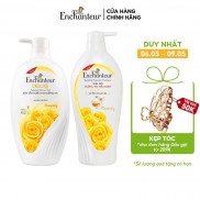 Combo Dầu Gội và Sữa tắm nước hoa Enchanteur Charming 650g/Chai