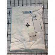 Tee Logo XL Levents Trắng Chữ Đen Tặng Kèm giấy thơm