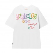 Áo thun Highclub Happy Tee - Black/White/Grey/Brown