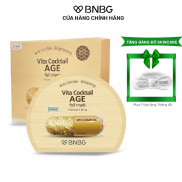 Combo 10 mặt nạ chống lão hóa, giảm nếp nhăn BNBG Vita Cocktail Age Foil Mask 30mlx10