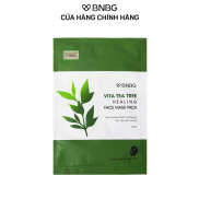 Mặt Nạ BNBG Tràm Trà Thải Độc Da, Giảm Mụn Vita Tea Tree Healing Face Mask Pack 30ml