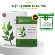 Combo 10 Mặt Nạ BNBG Tràm Trà Thải Độc Da, Giảm Mụn Vita Tea Tree Healing Face Mask Pack 30ml x10