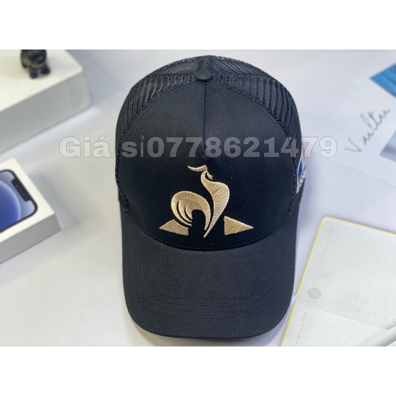 Nón kết lưỡi trai phối lưới Gà đen thời trang