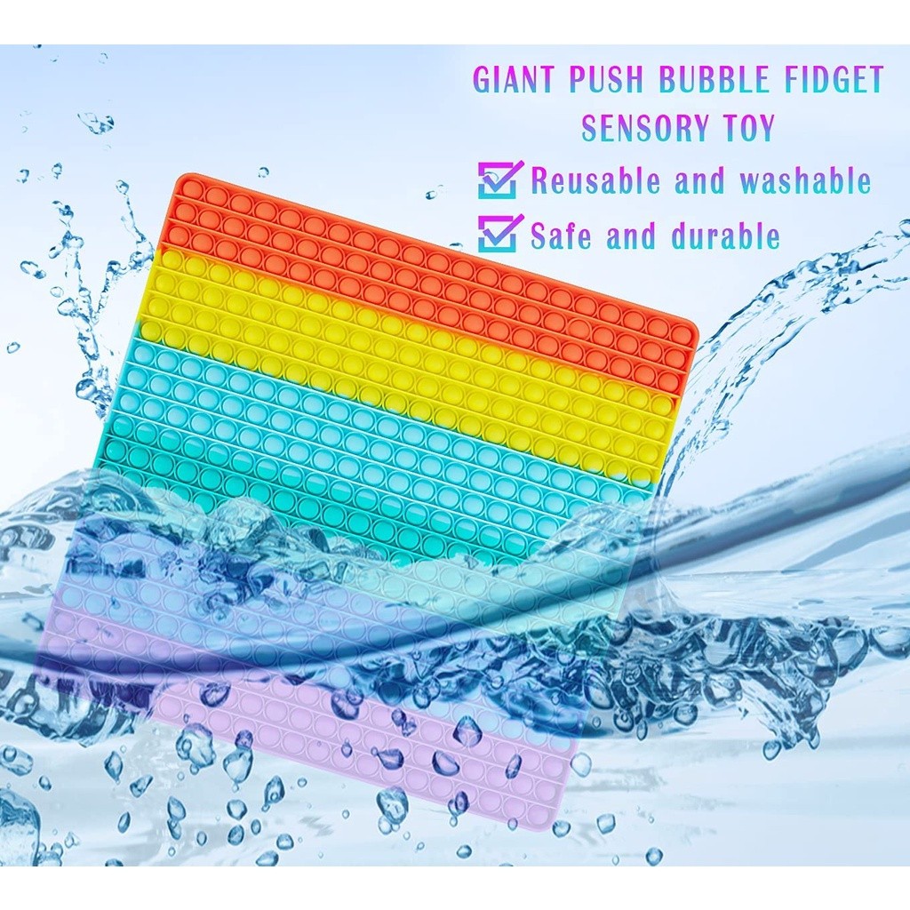  (Sài Gòn) Tấm Pad Pop It thư giãn xả stress SIZE LỚN Jumbo