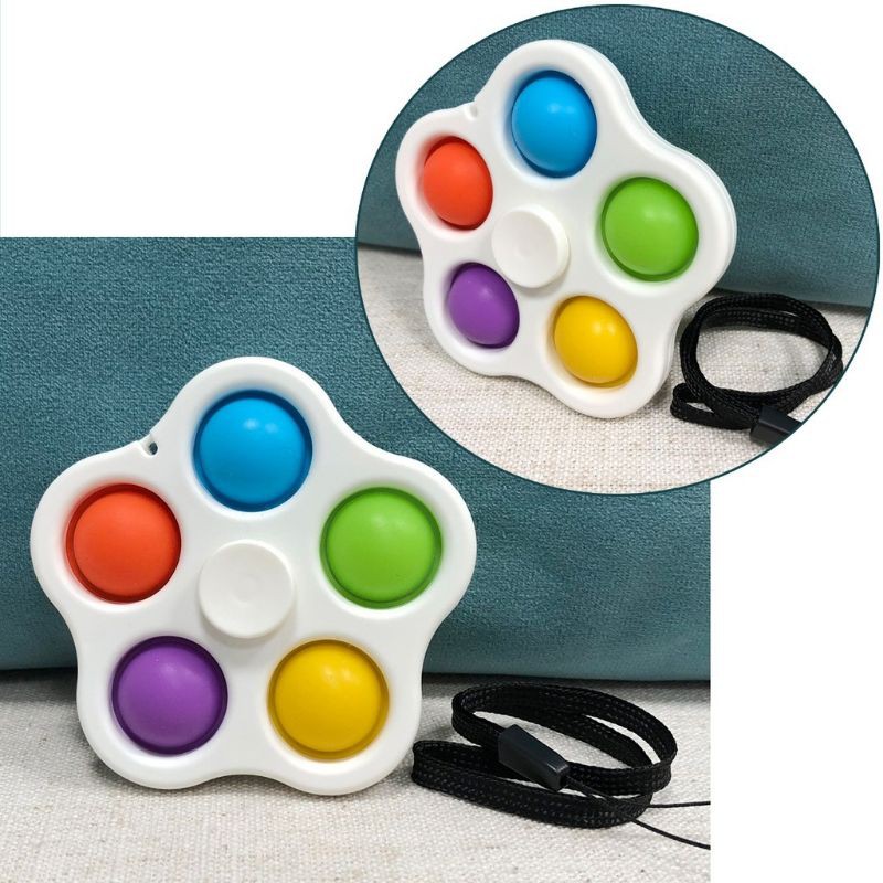 Dimple Simple Spinner Fidget - Pop it tiktok con quay