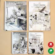 Sổ vẽ chì, màu chì NaBii- Ima Sketchbook - 160gr