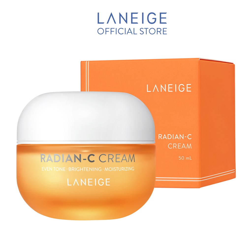 Kem dưỡng trắng da làm mờ đốm nâu Laneige Radian-C Cream 50ML