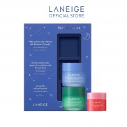 Bộ mặt nạ ngủ được yêu thích phiên bản cải tiến LANEIGE Night Rescue Kit 3 món