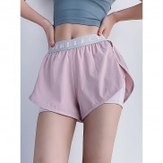 quần sort quần đùi thể thao nữ boxer 2 lớp tôn mông đồ tập gym tập yoga nữ giá rẻ
