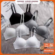 ÁO NGỰC COTTON 3D ĐỆM MỎNG KHÔNG GỌNG VANVENE MỀM MỊN CHỐNG HỞ VIỀN HỞ CUP ÁO 3 KHUY CÀI DÂY ÁO DỄ DÀNG ĐIỀU CHỈNH A384