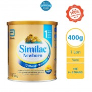 Sữa bột Similac Newborn 400g Gold Label