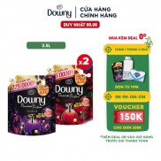Combo 2 Nước Xả Vải Downy Hương Nước Hoa Cao Cấp Nhiều Mùi Hương Dạng 3.5L/Túi