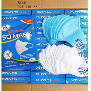 10 khẩu trang Kk 5D mask Famapro Nam Anh