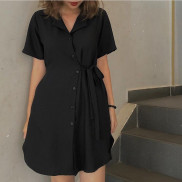 Đầm đen Hebe Dress