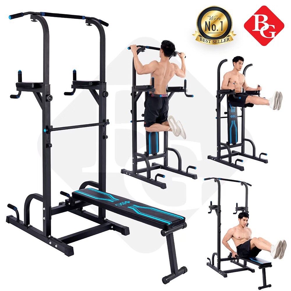 CHAIR - Giàn tập xà đơn,xà kép đa năng máy tập toognr hợp tay vai bụng cao cấp THÁI LAN