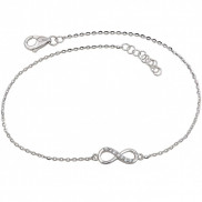 Lắc chân bạc đính đá PNJSilver XMXMK000042