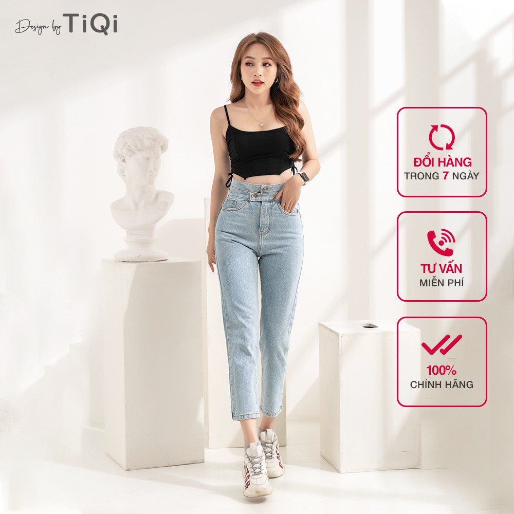 Quần Baggy nữ trơn dài TiQi Jeans B1-94