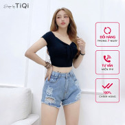 Quần short jean nữ TiQi Jeans S1-458