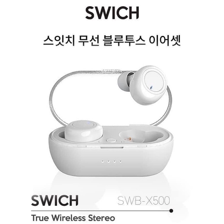 TAI NGHE CHÍNH HÃNG bluetooth không dây hãng nội địa Hàn Swich