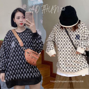 Áo swaeter nữ thu đông dài tay form rộng YI01 unisex nam nữ, áo nỉ thu đông trend 2021 chất nỉ đẹp