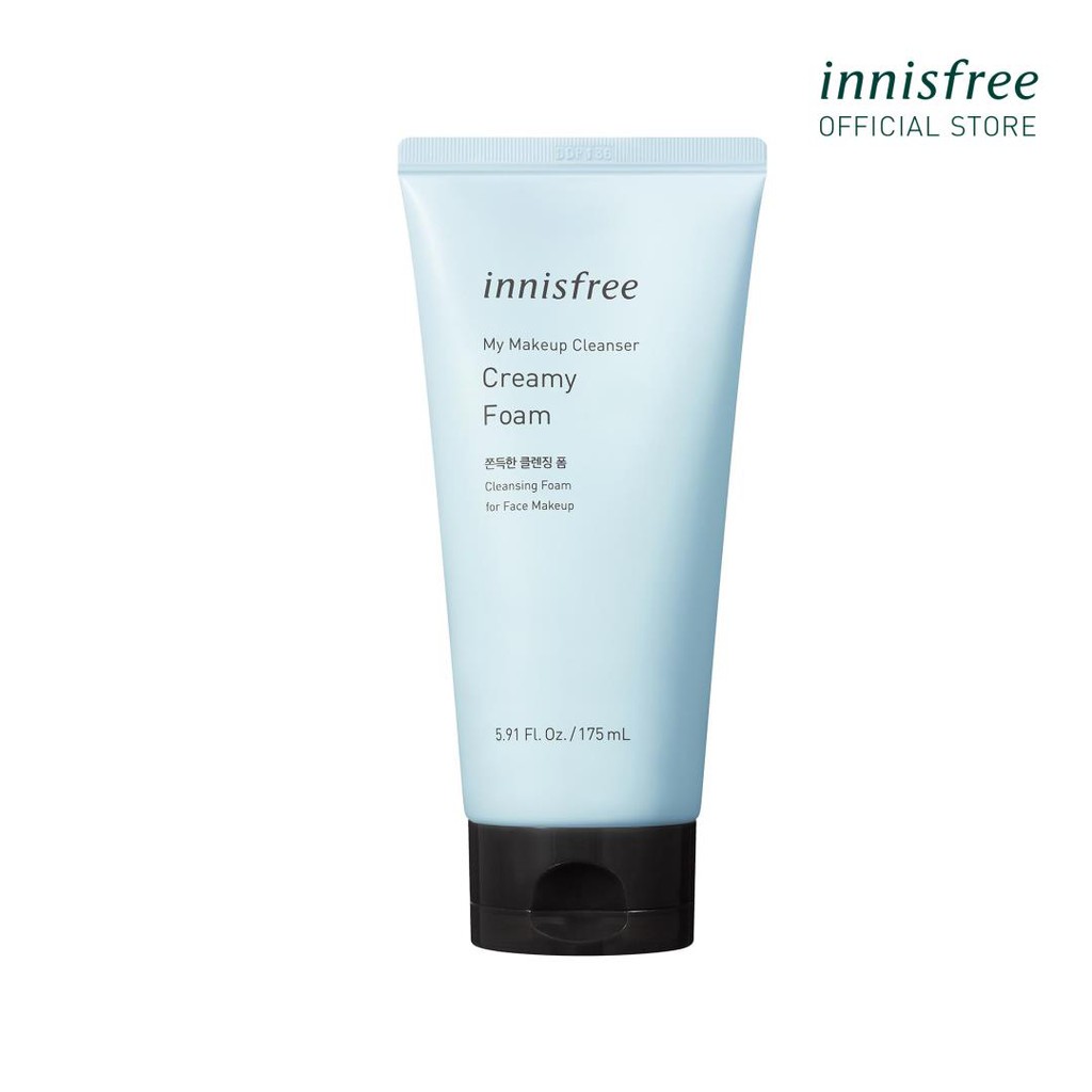 Sữa rửa mặt làm sạch sâu innisfree My Makeup Cleanser Creamy Foam 175ml