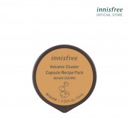 Mặt nạ rửa dạng hủ từ đá núi lửa innisfree Capsule Recipe Pack Volcanic Cluster 10ml