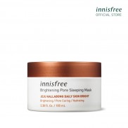 Mặt nạ ngủ dưỡng sáng da 3 trong 1 innisfree Brightening Pore Sleeping Mask 100ml