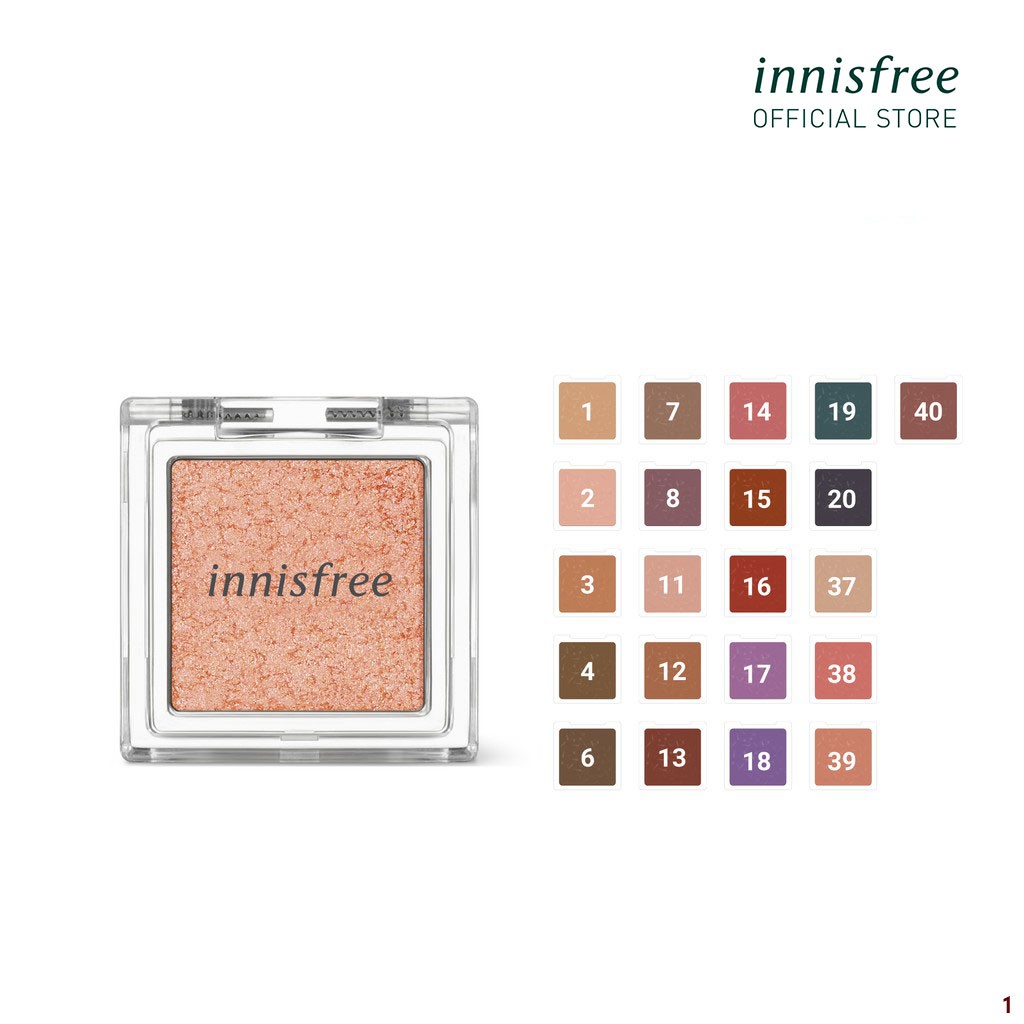 Phấn mắt dạng nhũ Innisfree My Eyeshadow Glitter 1.9g