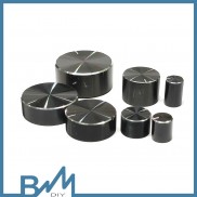 Núm vặn volume nhôm phay đồng tâm nhiều kích thước