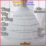 Tùng Váy Cô Dâu Loại 6 Tầng Chuyên Dụng