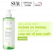Gel rửa mặt không có xà phòng, làm sạch và loại bỏ tế bào da chết SVR SEBIACLEAR Gel Moussant 400ml