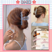 Kẹp Tóc Kiểu Xoắn Phong Cách Vintage Hàn Quốc Nhiều Màu