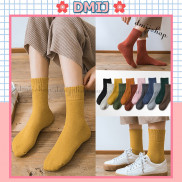 Tất Nam Nữ Cổ Cao Phong Cách Vintage Hàn Quốc Nhiều Mẫu Mới